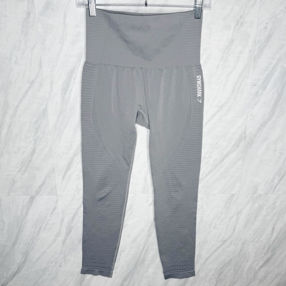 Gymshark Gray High-Waisted Leggings Medium